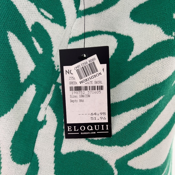 NWT Eloquii Knitted Sweater Tank - 2XL - Dopamine Maximalist - Picture 5 of 11